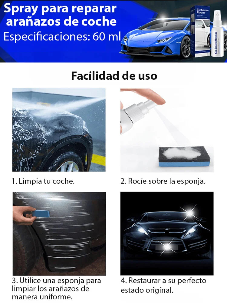 Spray Reparador de Rayones para Auto