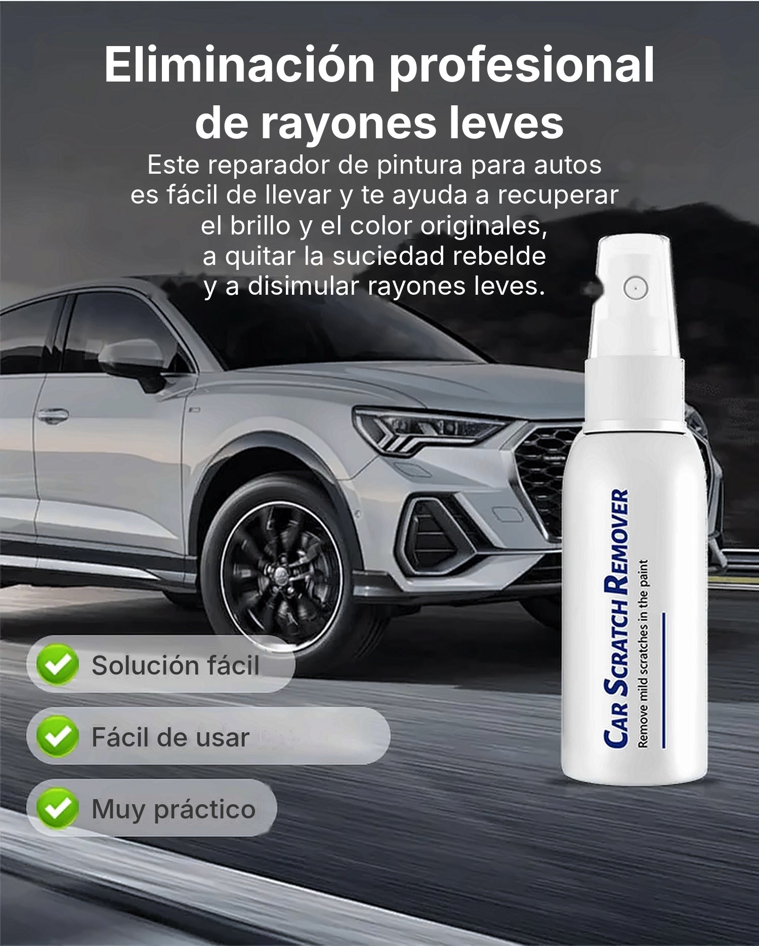 Spray Reparador de Rayones para Auto