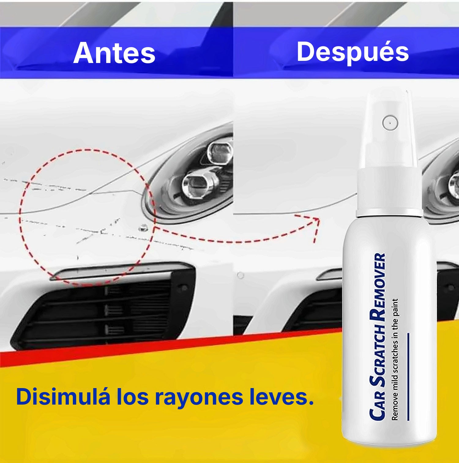 Spray Reparador de Rayones para Auto