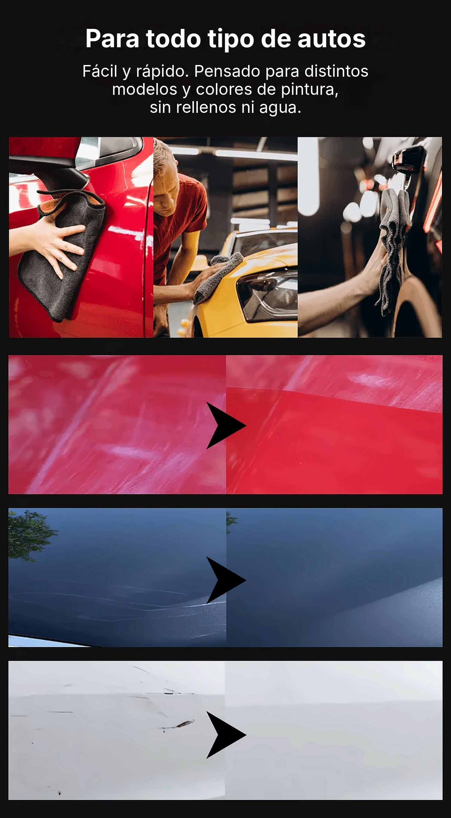 Spray Reparador de Rayones para Auto