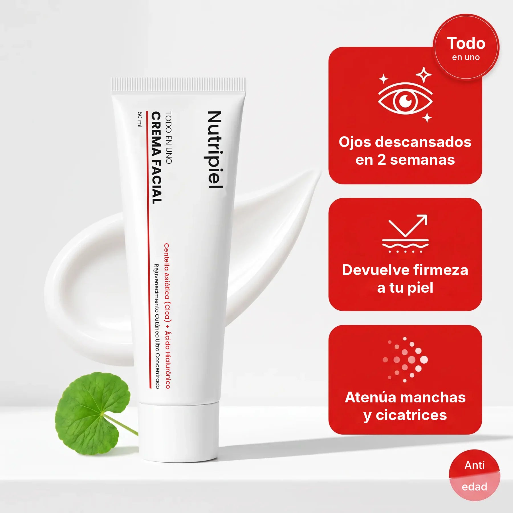 Crema facial Nutripiel
