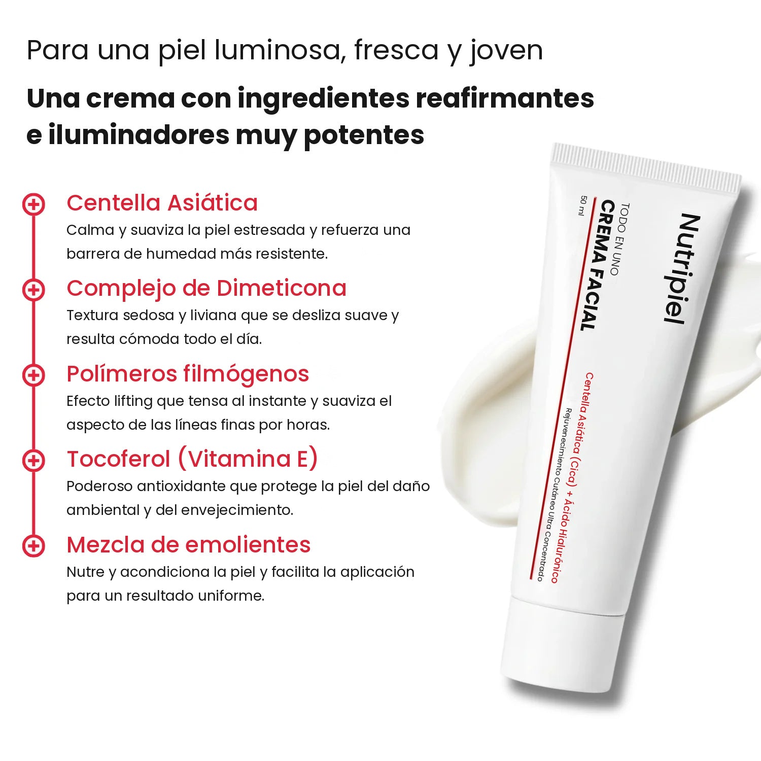 Ingredientes de Nutripiel